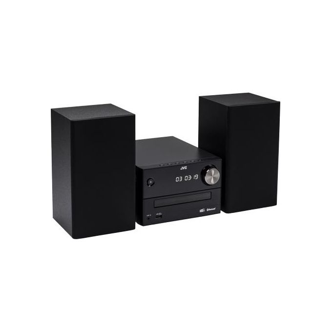 JVC UX-C25DAB Microsistema Hi-Fi CD DAB+ FM Bluetooth 14W 2 altoparlanti colore Nero
