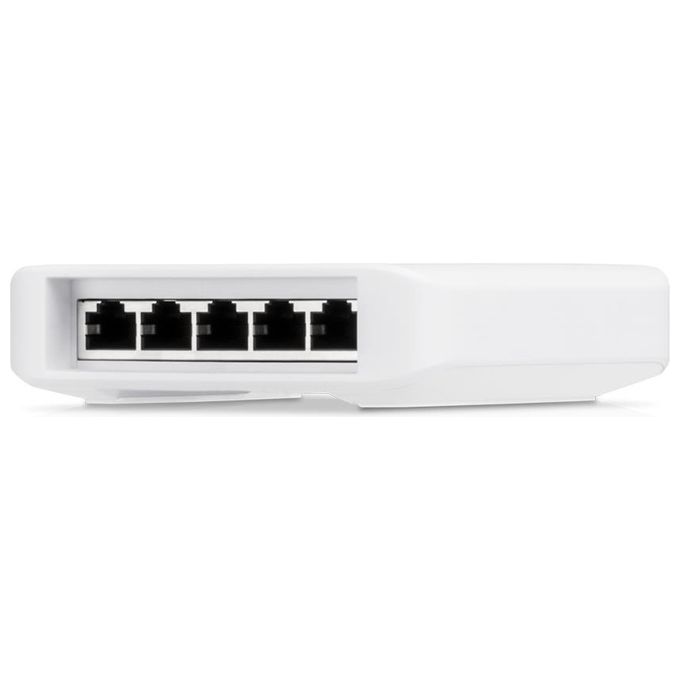 Ubiquiti, UniFi Switch Flex, Gestito L2, 5 Porte Gigabit Ethernet, 3 Pack, Bianco