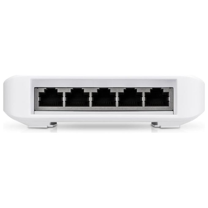 Ubiquiti USW-FLEX UniFi Switch Gestito L2 5 Porte Gigabit Ethernet PoE 46W IP55 colore Bianco