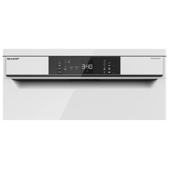 Sharp QW-NA1CF47EW Lavastoviglie Libera Installazione 13 coperti Classe E 47 dB 4 Programmi (85x60x60 cm) colore Bianco