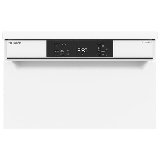 Sharp QW-NA1CF47EW Lavastoviglie Libera Installazione 13 coperti Classe E 47 dB 4 Programmi (85x60x60 cm) colore Bianco