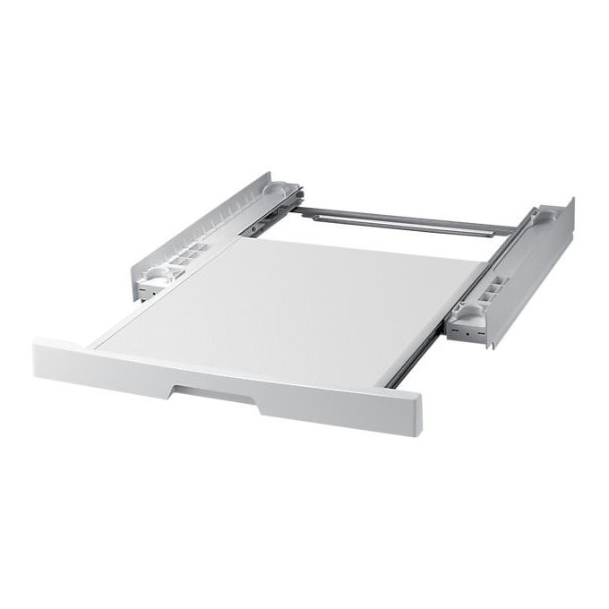Samsung SKK-UDW Kit Sovrapposizione per Lavatrice e Asciugatrice Ai Control con Mensola Estraibile colore Bianco