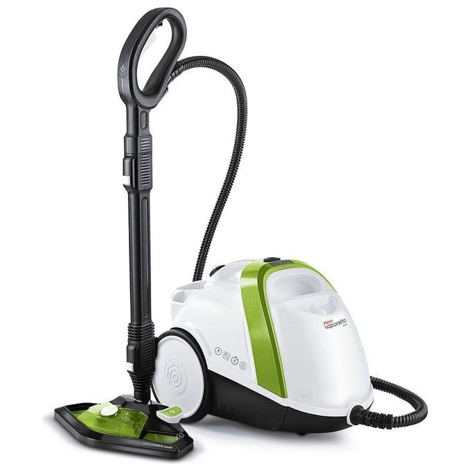 Polti PTEU0317 Vaporetto Smart 110 Eco Pulitore a Vapore Cilindrico 1500W 4 bar Autorefill 110 g-min colore Nero Verde Bianco