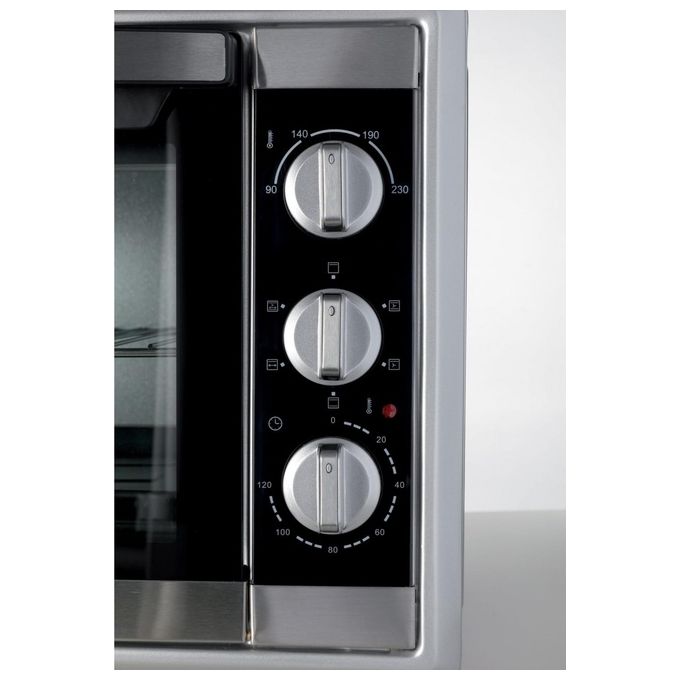 Ariete 945 Bon Cuisine 560 - Fornetto elettrico 56 Lt con funzione ventilato e girarrosto. 6 posizioni di cottura. Timer fino a 120 min. Temp max 230°
