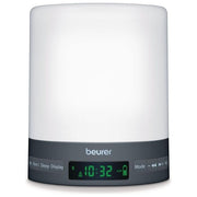Beurer WL050 Sveglia Luminosa con Simulazione Alba e Tramonto Radio FM Bluetooth AUX LED Regolabile colore Bianco
