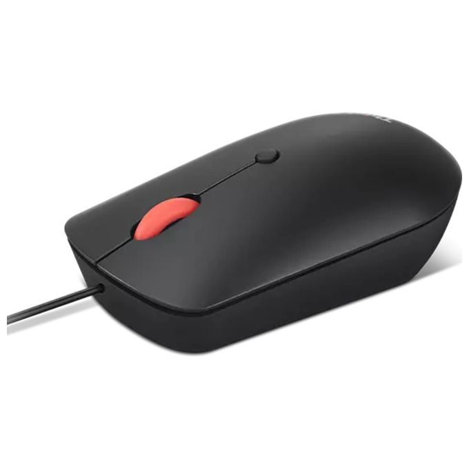 Lenovo 4Y51D20850 Mouse Ambidestro Usb Tipo-C Ottico 2400 DPI