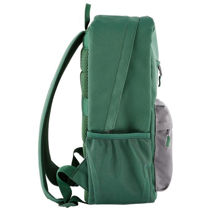 HP 7J595AA Campus Green Zaino per Notebook 15.6'' Resistente all'Acqua Scomparto Imbottito colore Verde