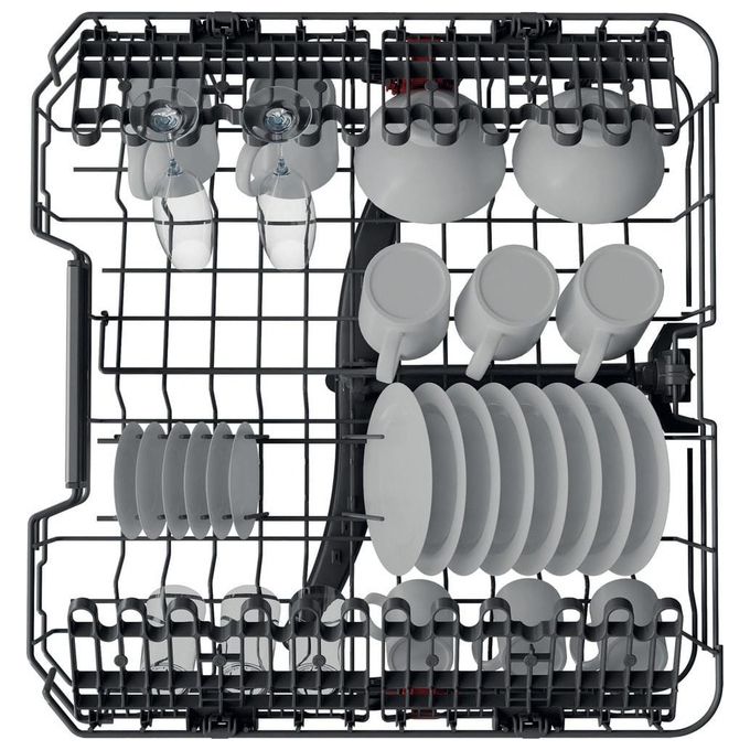 Whirlpool WIS 7030 PEF Lavastoviglie da Incasso 14 coperti Classe D 43 dB 11 Programmi (82x60x55 cm) colore Acciaio Inox