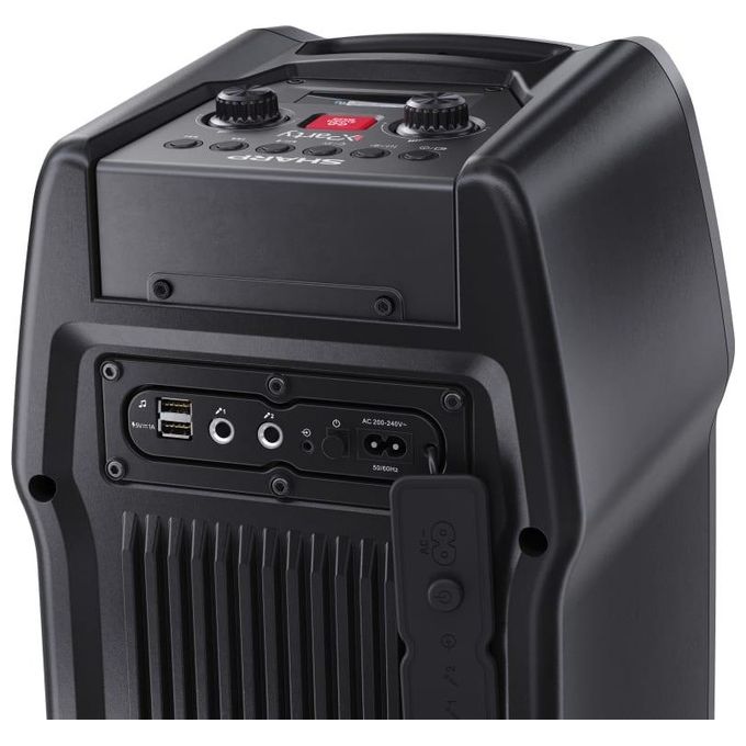 Sharp PS-931 Altoparlante da Festa 180 W Bluetooth 5.3 IPX4 Durata Batteria 13 h colore Nero