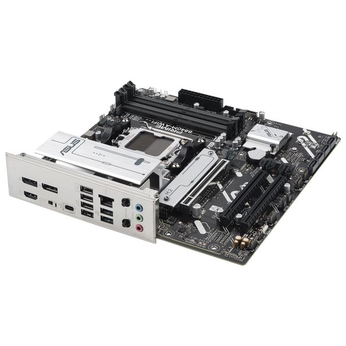 ASUS 90MB1J20-M0EAY0 PRIME Scheda Madre B840M-A WIFI AM5 DDR5 micro ATX con Wi-Fi 6E Bluetooth 5.3 2.5GbE colore Nero