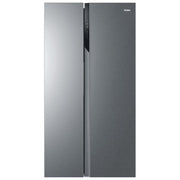 Haier HSR3918ENPG Serie 3 Frigorifero Side by Side 528 L 177 cm Classe E 38 dB No Frost Inverter Multi Air Flow colore Argento