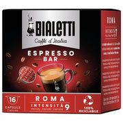 Bialetti Capsule Caffe 16pz Roma Gusto Forte