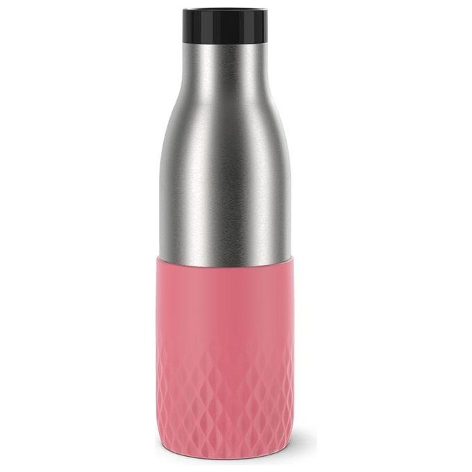 Emsa Bottiglia Termica Quick Press BluDrop Corallo