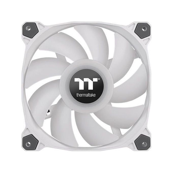 Thermaltake CL-F098-PL14SW-A Pure Duo 14 ARGB Ventola per PC Case 140 mm 1500 rpm 33.5 dB 4 pin PWM colore Bianco