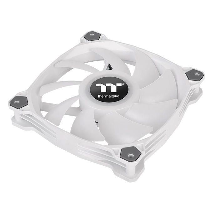 Thermaltake CL-F098-PL14SW-A Pure Duo 14 ARGB Ventola per PC Case 140 mm 1500 rpm 33.5 dB 4 pin PWM colore Bianco