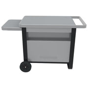 Campingaz 2000036959 Deluxe Trolley Carrello Barbecue Attitude e Plancha 2 Ripiani Estraibili 22 Kg colore Grigio