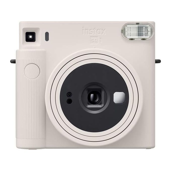 Fujifilm SQ1 Instax Square Fotocamera Istantanea Analogica 62x62mm Esposizione Automatica Modalita' Selfie colore Bianco
