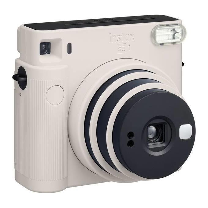 Fujifilm SQ1 Instax Square Fotocamera Istantanea Analogica 62x62mm Esposizione Automatica Modalita' Selfie colore Bianco