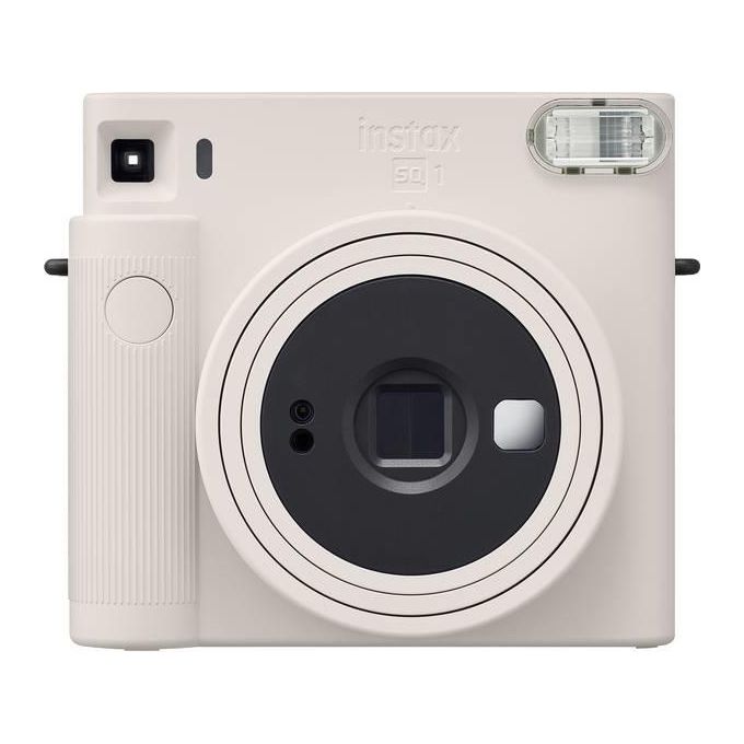 Fujifilm SQ1 Instax Square Fotocamera Istantanea Analogica 62x62mm Esposizione Automatica Modalita' Selfie colore Bianco