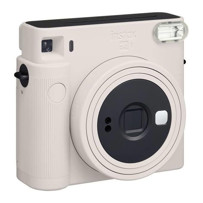 Fujifilm SQ1 Instax Square Fotocamera Istantanea Analogica 62x62mm Esposizione Automatica Modalita' Selfie colore Bianco