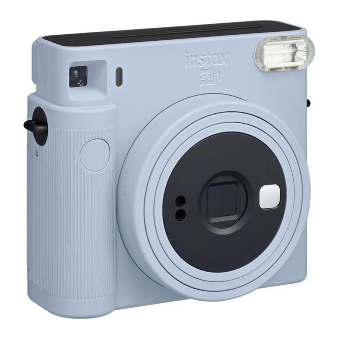 Fujifilm INSTAX SQUARE SQ1 Fotocamera Istantanea Formato Quadrato 62x62 mm Flash Auto Modalita' Selfie colore Glacier Blue