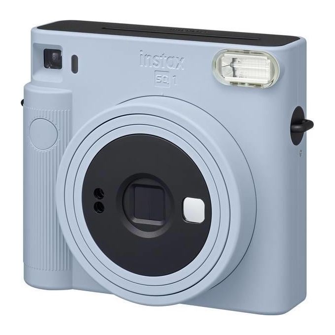 Fujifilm INSTAX SQUARE SQ1 Fotocamera Istantanea Formato Quadrato 62x62 mm Flash Auto Modalita' Selfie colore Glacier Blue
