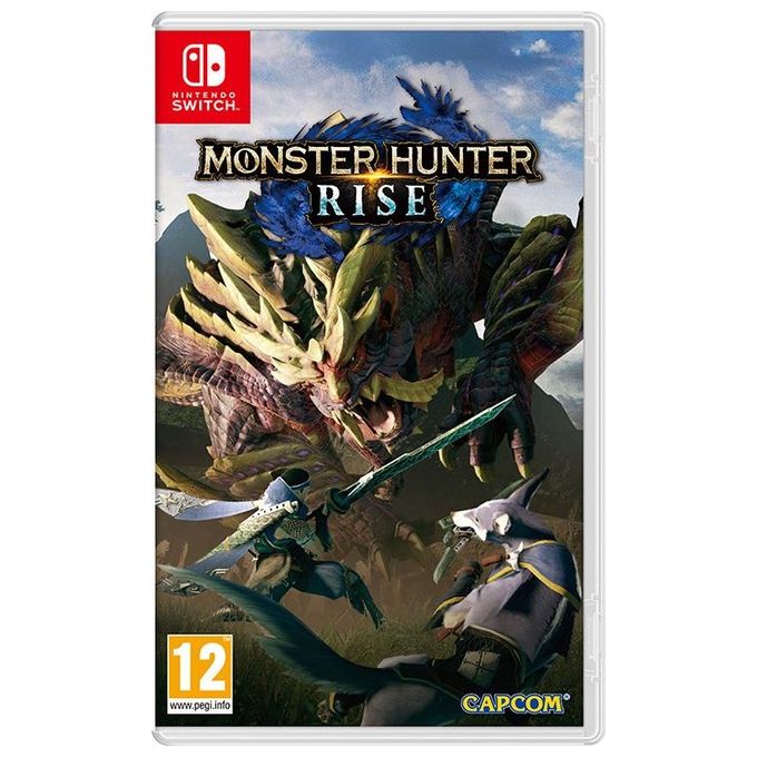 Nintendo 10006114 Monster Hunter Rise Gioco Nintendo Switch Azione RPG Multiplayer 4 Giocatori PEGI 12