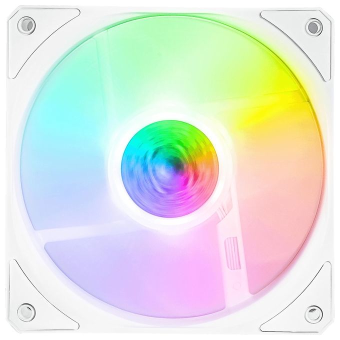 Cooler Master MFX-B2DW-183PA-R1 SickleFlow 120 Kit 3 Ventole PC ARGB 120mm PWM Controller incluso colore Bianco