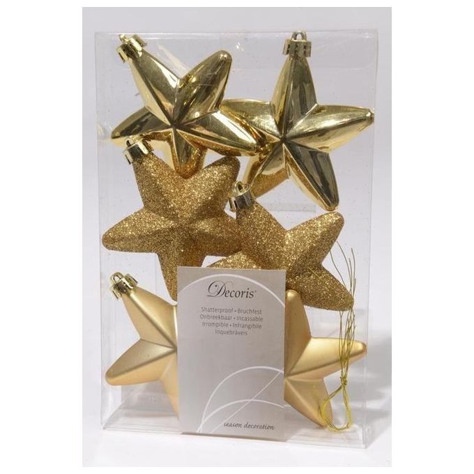 Amicasa Confezione 6 Stelle Gold