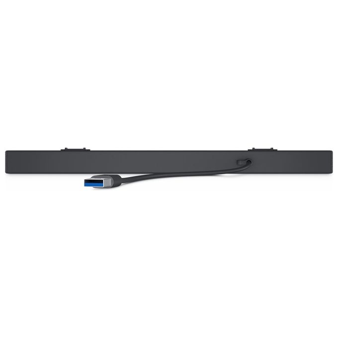 Dell DELL-SB521A Slim Soundbar USB Plug and Play 3.6W 180Hz 20kHz colore Nero