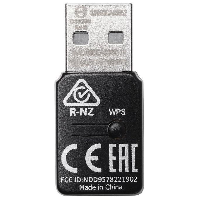 Edimax EW-7722UTN V3 Wireless Lan Adattatore N300 11n 300mbps 2t2r usb