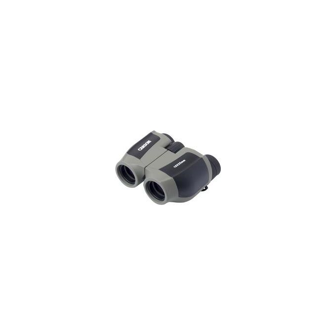 Carson JD-025 ScoutPlus Binocolo 10x25 mm Prisma BK-7 Campo Visivo 104 m a 1000 m Peso 281 g colore Nero Grigio