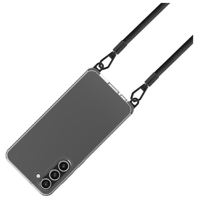 Celly Freedom Case e Lacet Nero per Samsung Galaxy S23