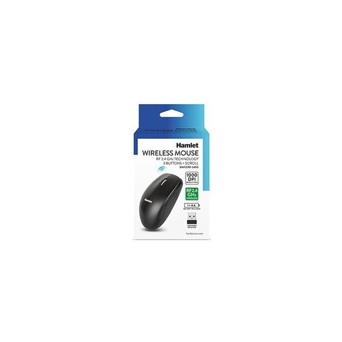 Hamlet XMICERF-24GS Mouse Wireless 2.4ghz 1000dpi