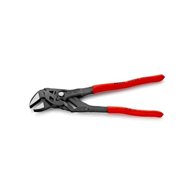 Knipex 86 01 250 Pinza e Chiave in un Unico Utensile 250 mm apertura max 52 mm acciaio cromo vanadio manici antiscivolo
