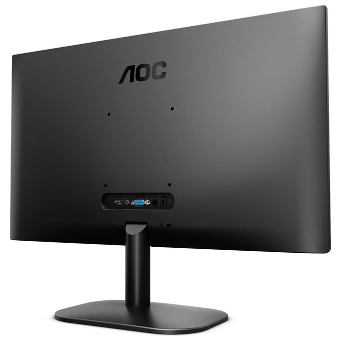 AOC 24B2XDA Monitor PC 23.8'' IPS Full HD 1920x1080 75Hz 4ms FlickerFree LowBlue HDMI DVI VGA colore Nero