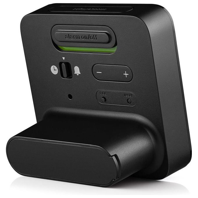 Braun BC09-DCF Sveglia Radiocontrollata Digitale LCD Segnale Radio DCF77 Funzione Snooze colore Nero