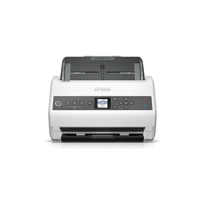 Epson B11B259401 WorkForce DS-730N Scanner Sheet-Feeder A4 100 Fogli 40 ppm Ethernet LCD a Colori colore Nero
