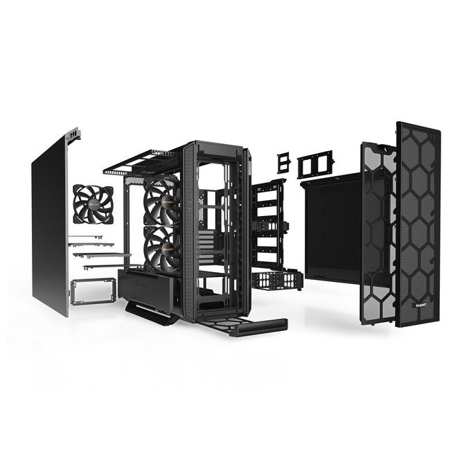 Be quiet! BG039 SILENT BASE 802 Case PC Mid-Tower Supporto E-ATX 3 Ventole 140mm Fonoassorbente colore Nero