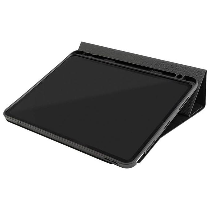 Tucano IPD109UPP-BK Cover Up Plus Cover per iPad Air 11'' M2 M3 iPad Pro 11'' 2ª 3ª 4ª Gen iPad Air 10 9'' 4ª 5ª Gen Stand Porta Apple Pencil PU Scocca Semi-Rigida colore Nero