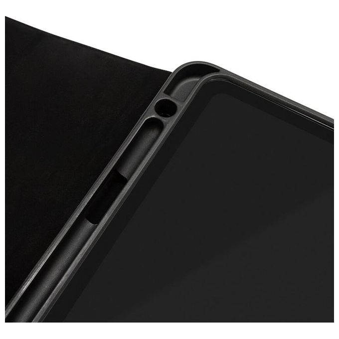Tucano IPD109UPP-BK Cover Up Plus Cover per iPad Air 11'' M2 M3 iPad Pro 11'' 2ª 3ª 4ª Gen iPad Air 10 9'' 4ª 5ª Gen Stand Porta Apple Pencil PU Scocca Semi-Rigida colore Nero