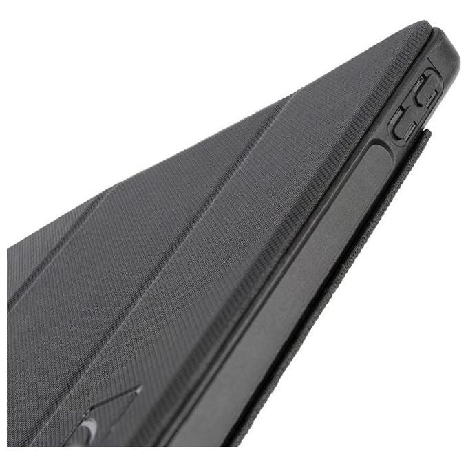 Tucano IPD109UPP-BK Cover Up Plus Cover per iPad Air 11'' M2 M3 iPad Pro 11'' 2ª 3ª 4ª Gen iPad Air 10 9'' 4ª 5ª Gen Stand Porta Apple Pencil PU Scocca Semi-Rigida colore Nero