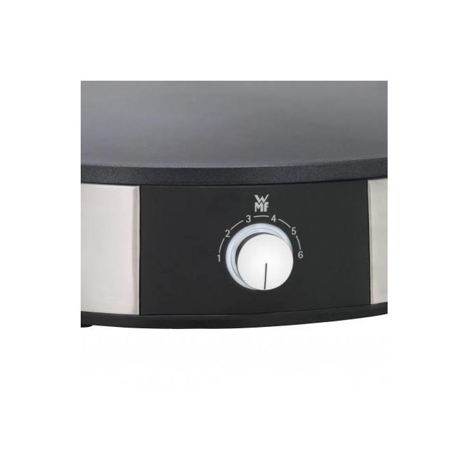 WMF Lono Creperie Crepiera 1 Crepe 1600W Nero-Argento