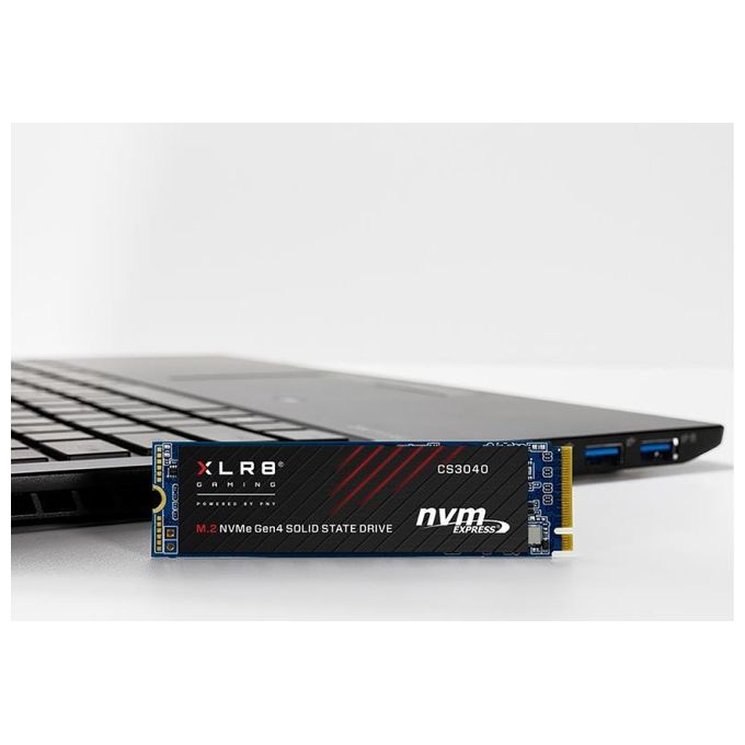 PNY M280CS3040-2TB-RB XLR8 CS3040 SSD M.2 2 TB PCI Express 4.0 NVMe 3D NAND colore Nero
