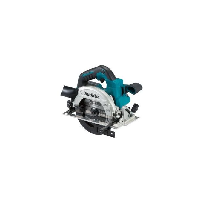 Makita DHS660ZJ LXT Sega Circolare a Batteria 18V 165mm Brushless 5000 rpm con Valigetta Makpac colore Nero Blu Grigio