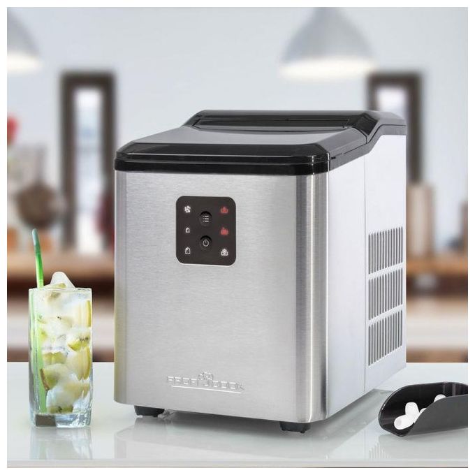 ProfiCook PC-EWB 1253 Macchina per cubetti di ghiaccio 12 kg-24h 120 W con display LED colore Nero Grigio