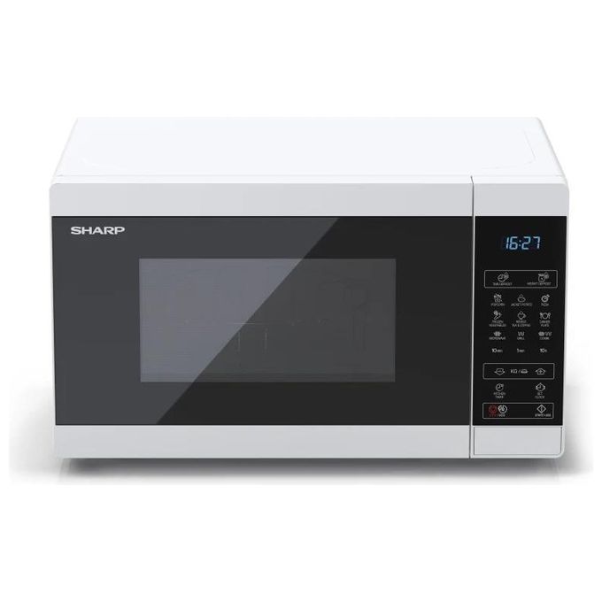 Sharp YC-MG02E-W Forno a microonde Compatto 20 L 800 W con Grill Funzione Scongelamento Automatico colore Bianco