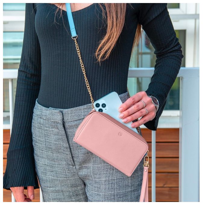 Celly Venere Pochette per Smartphone fino a 6.5'' Rosa