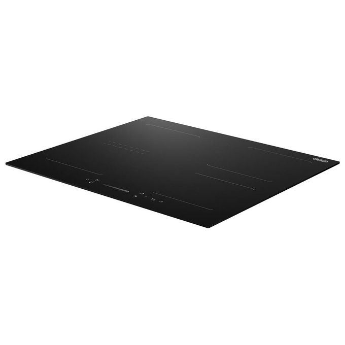 De'Longhi YLI 61 BG Piano cottura a induzione 60 cm 4 zone cottura Touch Display Digitale Funzione Boost Bridge 7200 W colore Nero