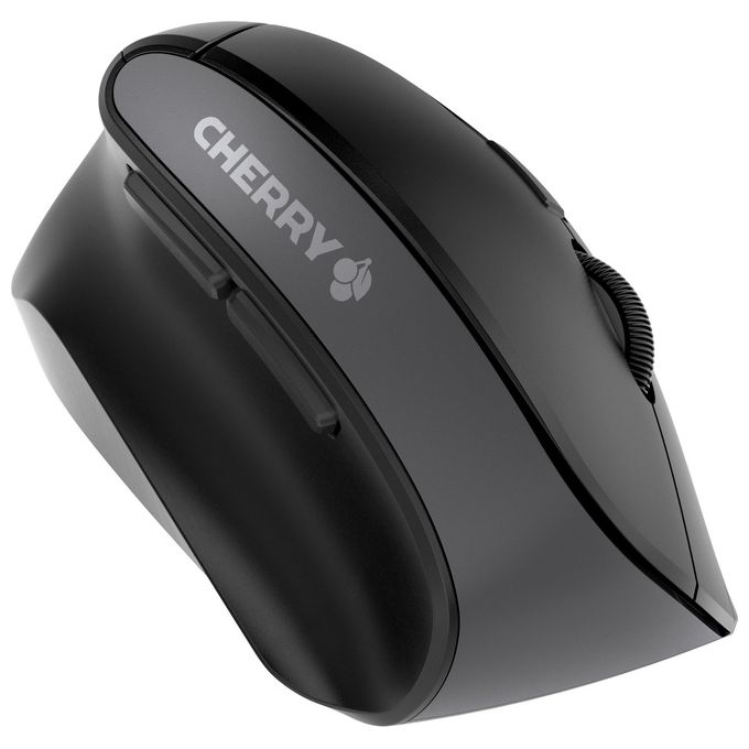 CHERRY JW-4550 MW 4500 Mouse Verticale Wireless 6 Pulsanti 1200 DPI per Mancini colore Nero